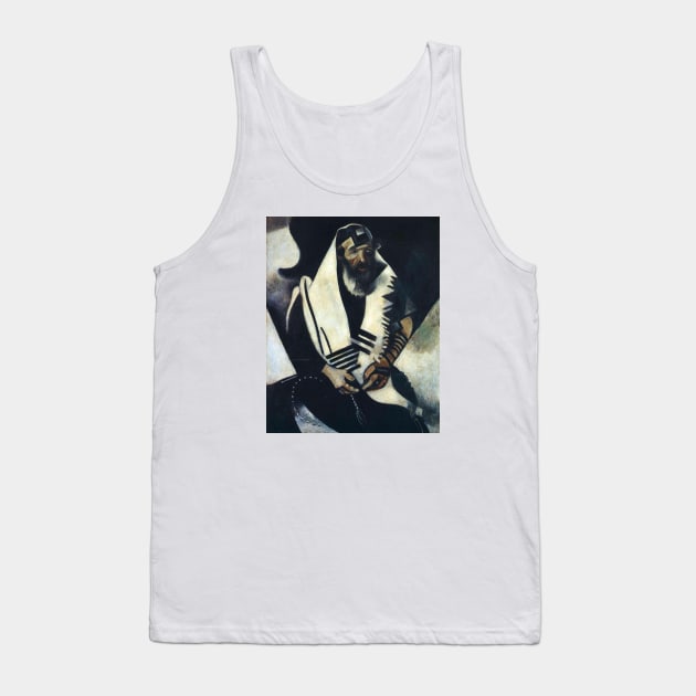 The Praying Jew, 1923 by Marc Chagall Tank Top by rnstcarver